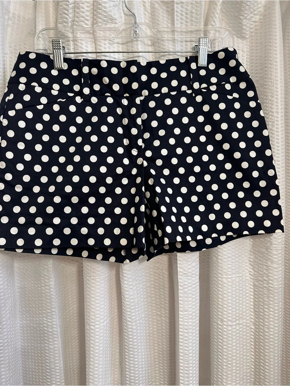 Ann Taylor Navy Polka Dot Women's Shorts